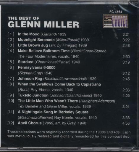 Glenn Miller - Best Of Vol. 2 - Click Image to Close